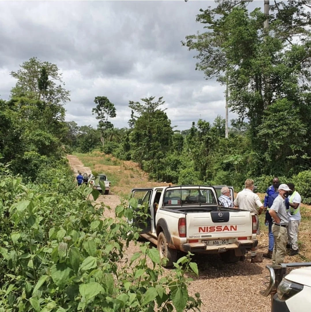 Agricultural Project, AngloGold Ashanti, Kumasi, Ashanti Province, Ghana 2021.